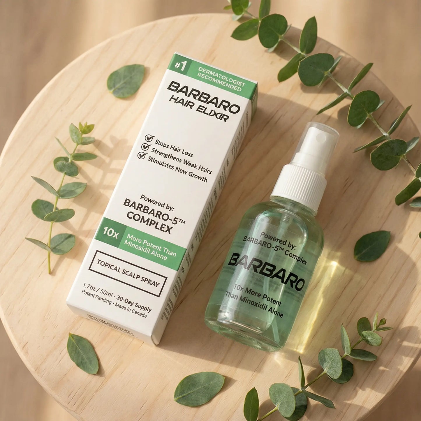 Bárbaro Hair Regrowth Spray