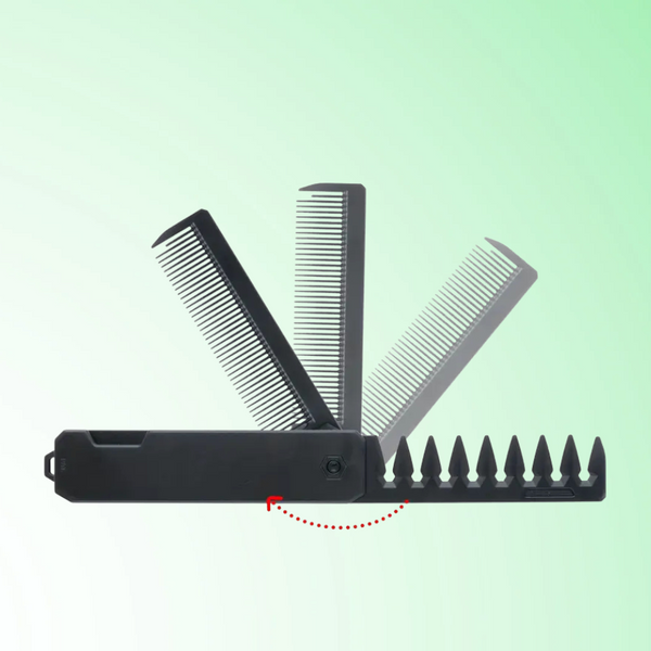 3-in-1 Folding Pocket Comb